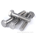 Stainless Steel Hex Bolt and Nut Hex bolts DIN931 Half Thread